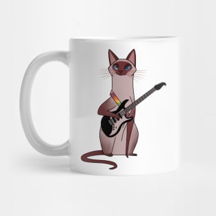 Cat Rock Art Mug